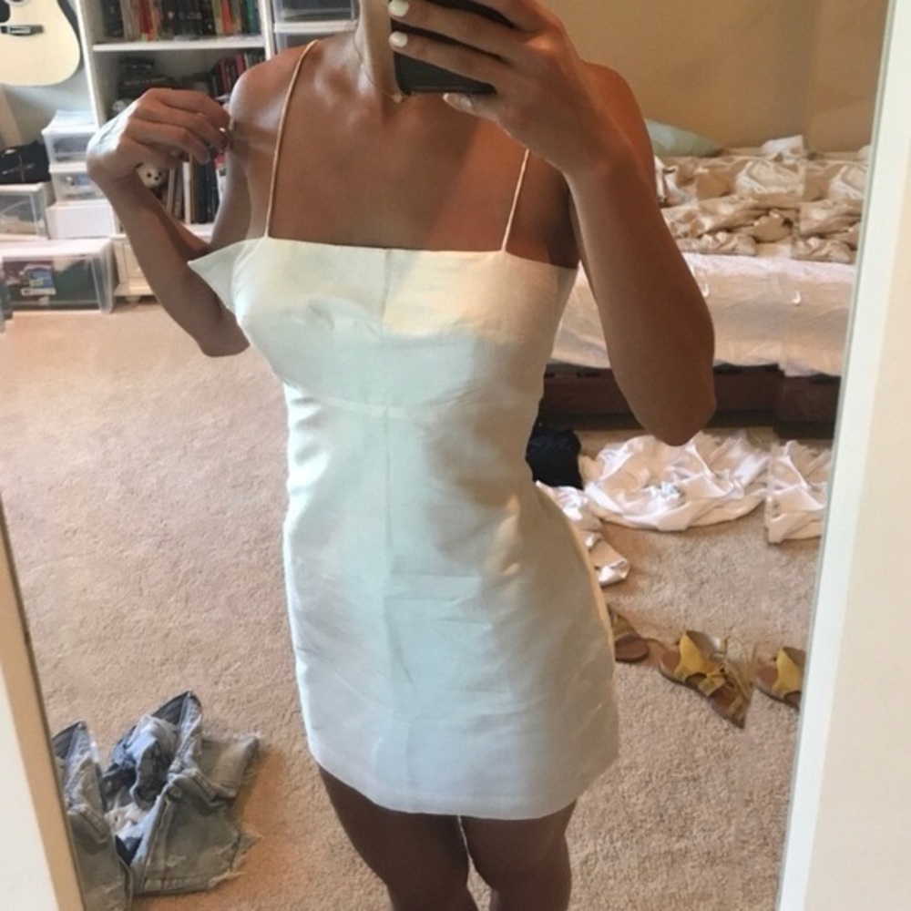 Realisation Par White Sheath Mini Dress - Picture 2 of 3